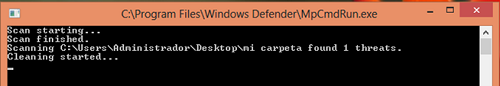 windows 8 windows defender virus detectado